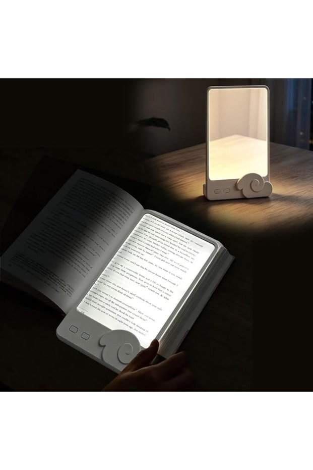 ® LED Flat Book Light USB Rechargeable for Reading