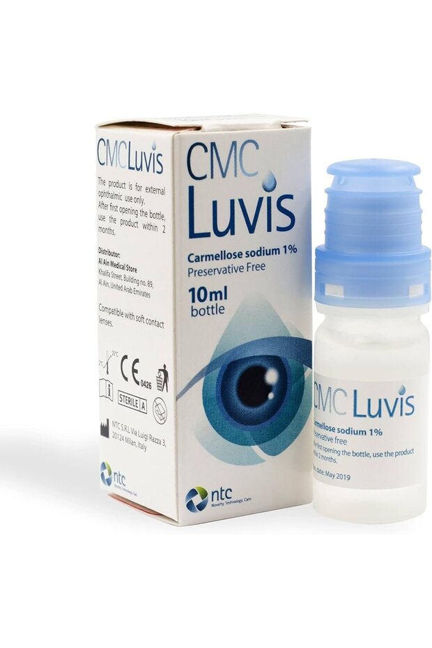 LuvisCarmellose sodium 1% Preservative Free Eye Drops 10 ml