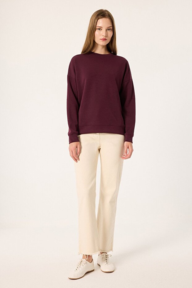 Oversize Cycling Collar Sweatshirt