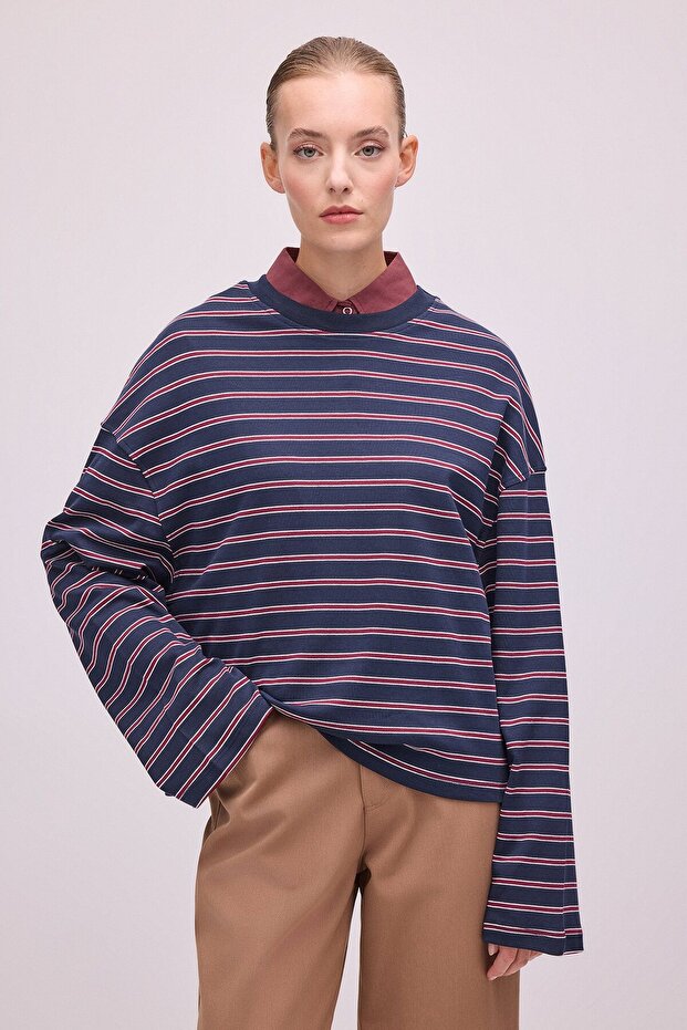 Striped Basic T-Shirt