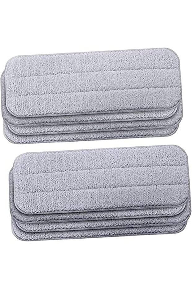 8pcs Cloth Head Replacement Compatible for Water Spray Mop Sweeper Microfiber Original Qualit