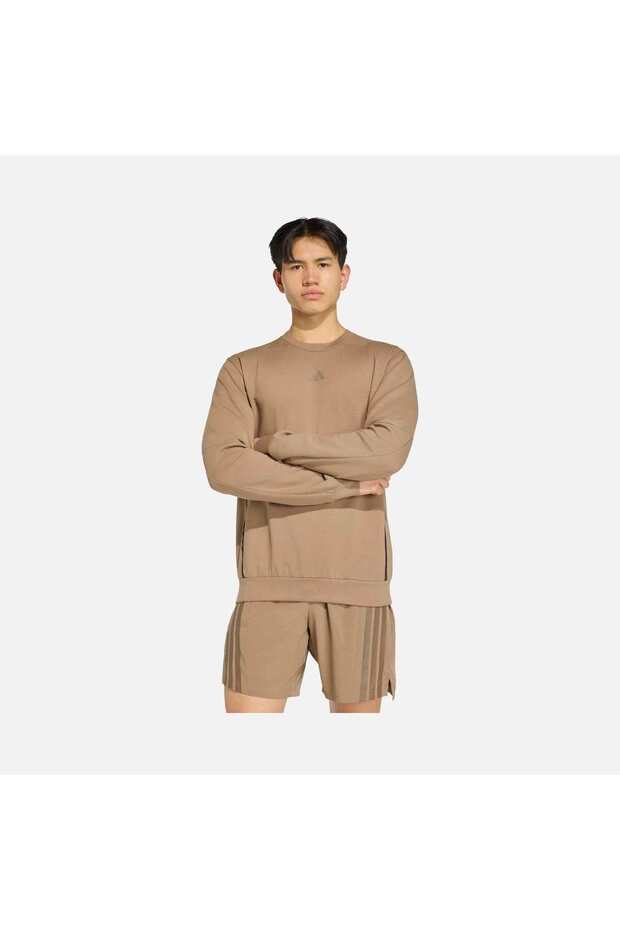 Kv1463-E D4T Crew Sweats Men's Sweatshirt Khaki