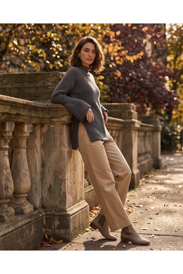 Spanish Sleeve Knitwear Sweater