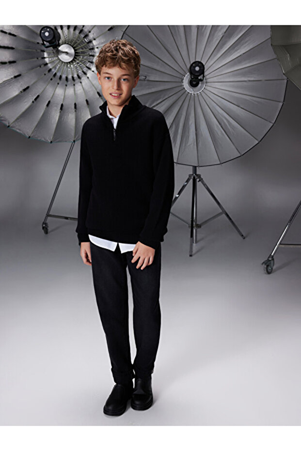 I Textured Boys' Shirt Jacket from Freezen Store