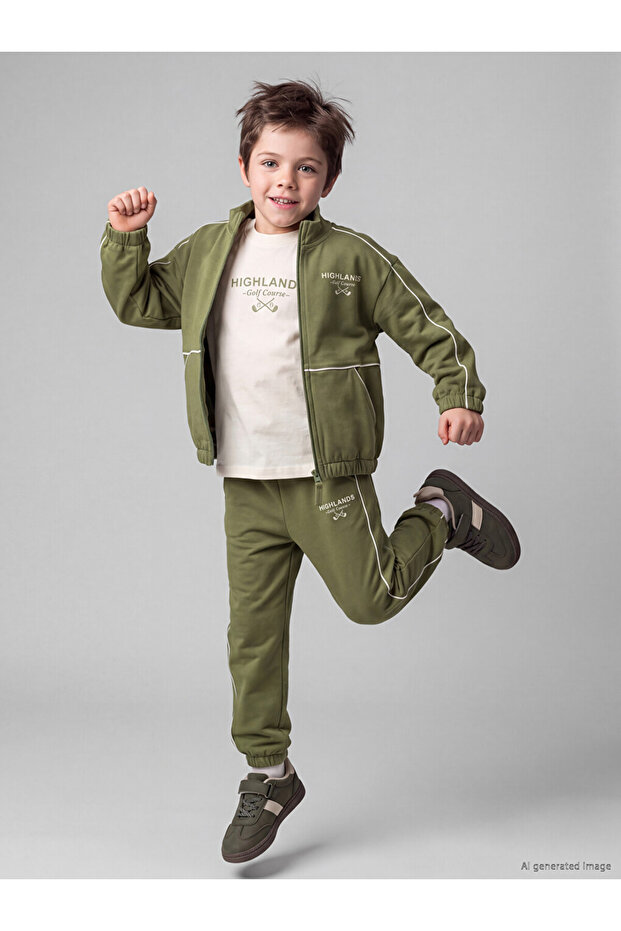 Printed Boy's 3 Piece Set
