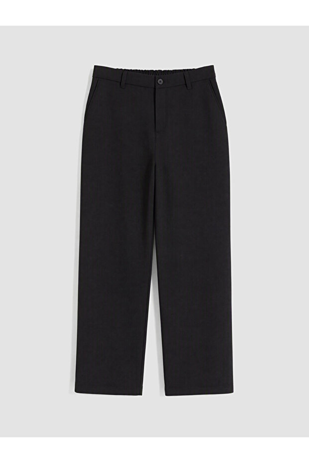 Regular Fit Gabardine Men's Trousers