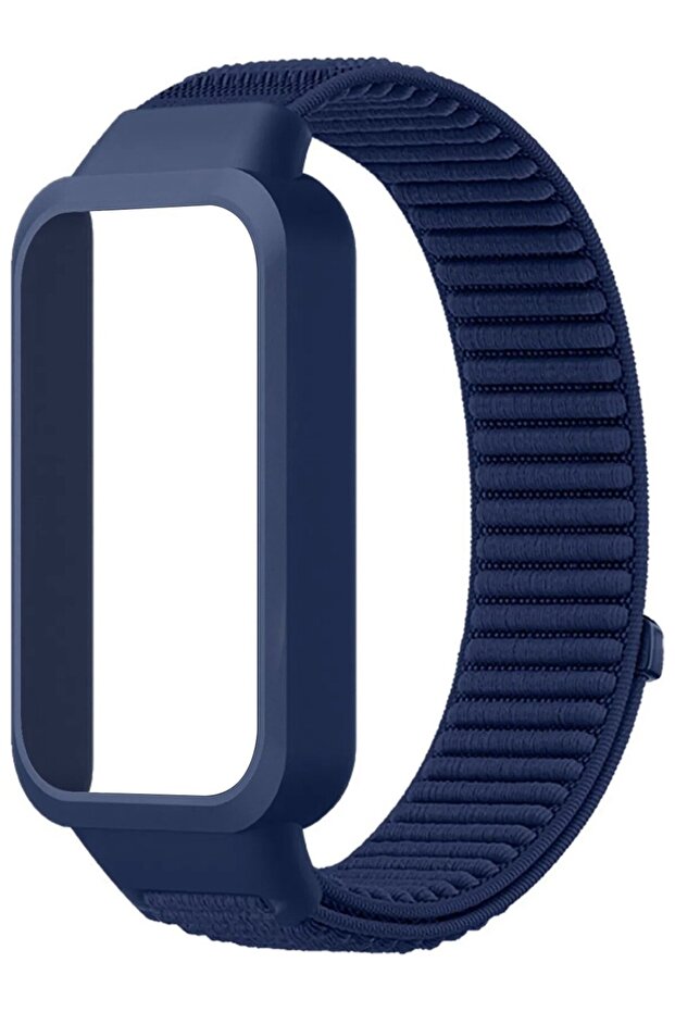 Xiaomi Redmi Smart Band 3 / Xiaomi Smart Band 9 Active Compatible Nylon Strap with Velcro Fabric Cord