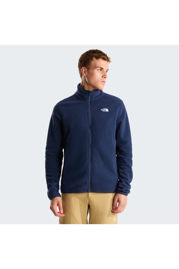 Glacier Fleece Men's Navy Blue Outdoor Fleece Nf0A8D0R8K21