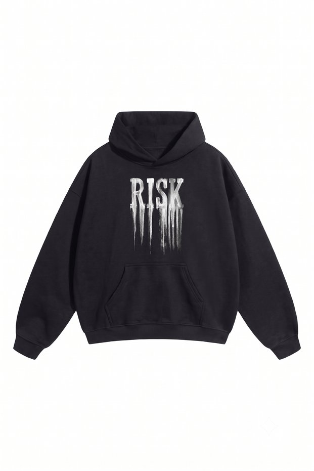 Unisex Men/Women Risk Custom Printed Oversize Cotton Crew Neck Sweatshirt