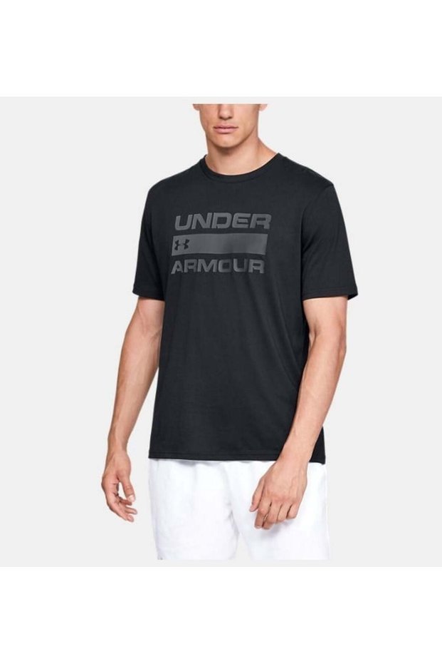 Ua Team Issue Wordmark Ss Black