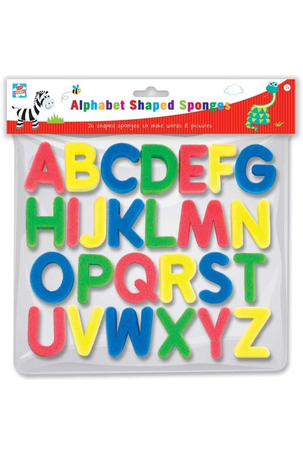 Act Alphabet Sponges