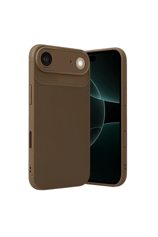 Apple iPhone 17 Air Auto Focus Carbon Cover - Brown