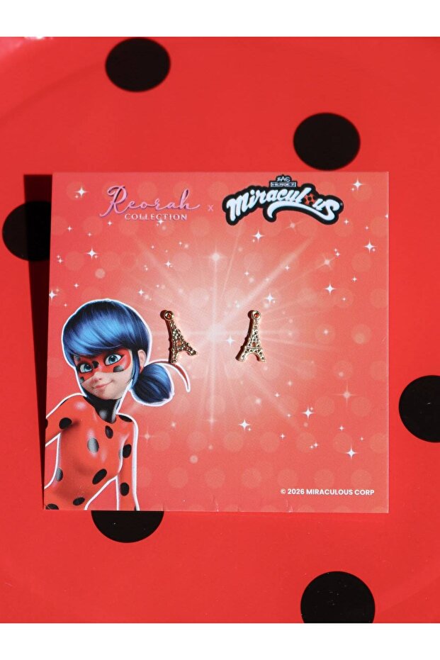 Miraculous ®   Eiffel Nail Earrings
