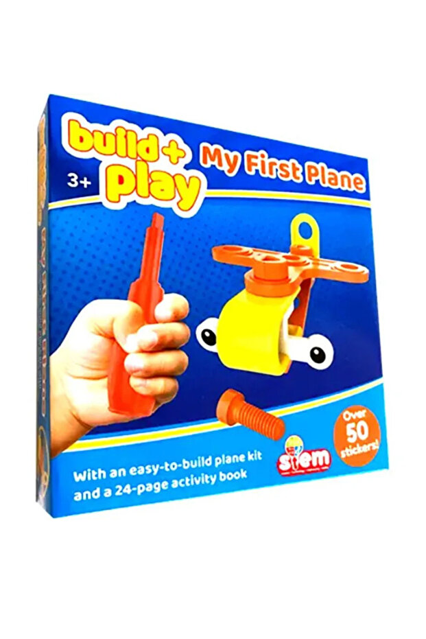 My First Plane Built And Play With Activity Book