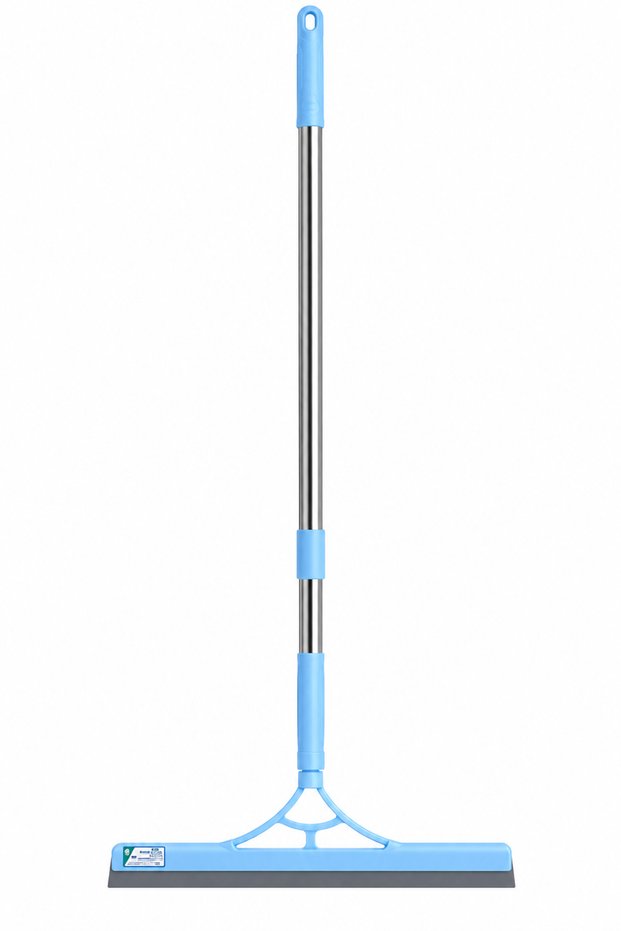 Floor Squeegee Broom Set (97x30cm) - Multi-Surface Water & Hair Removal Squeegee for Bathroom, Tile, Window & Glass Cleaning 2 Piece
