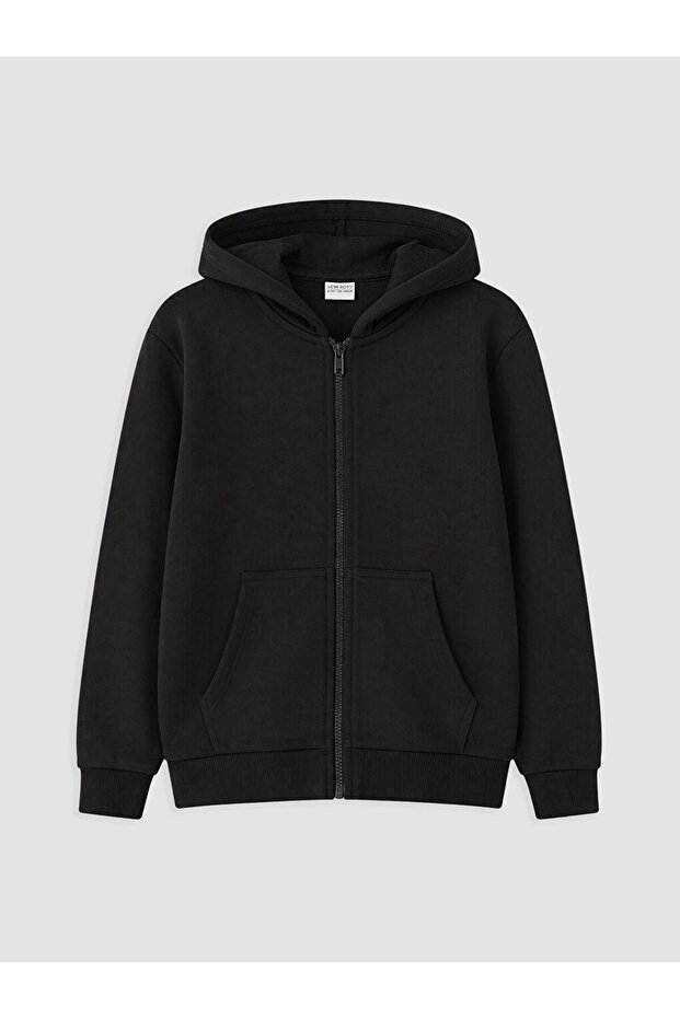 Hooded Boy's Zipper Sweatshirt for Style Enthusiasts from Uzg Store