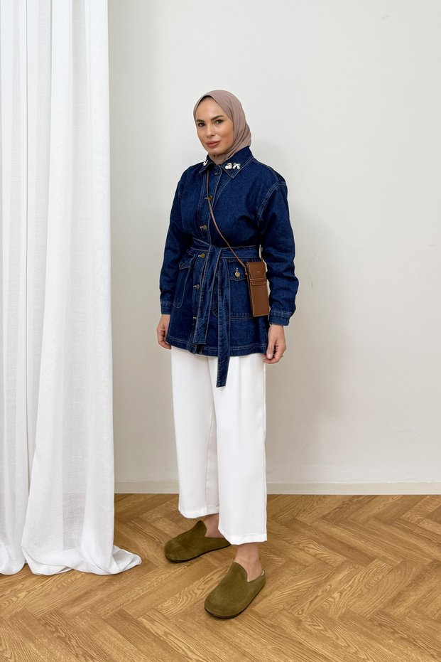 Denim Jacket with Accessories 3-721