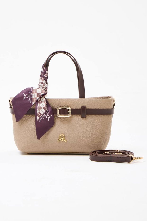 Very Stylish Hand and Shoulder Bag with Scarf