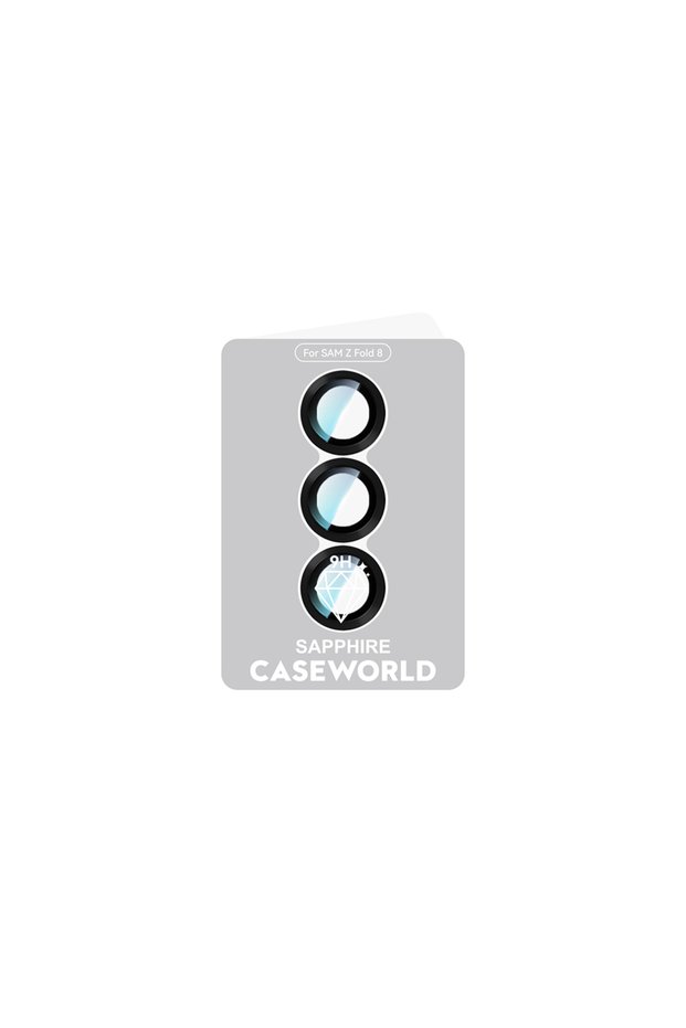 Galaxy Z Fold 8 Ultra Compatible Alloy Series Oleophobic Anti-Reflective Lens Protector Black