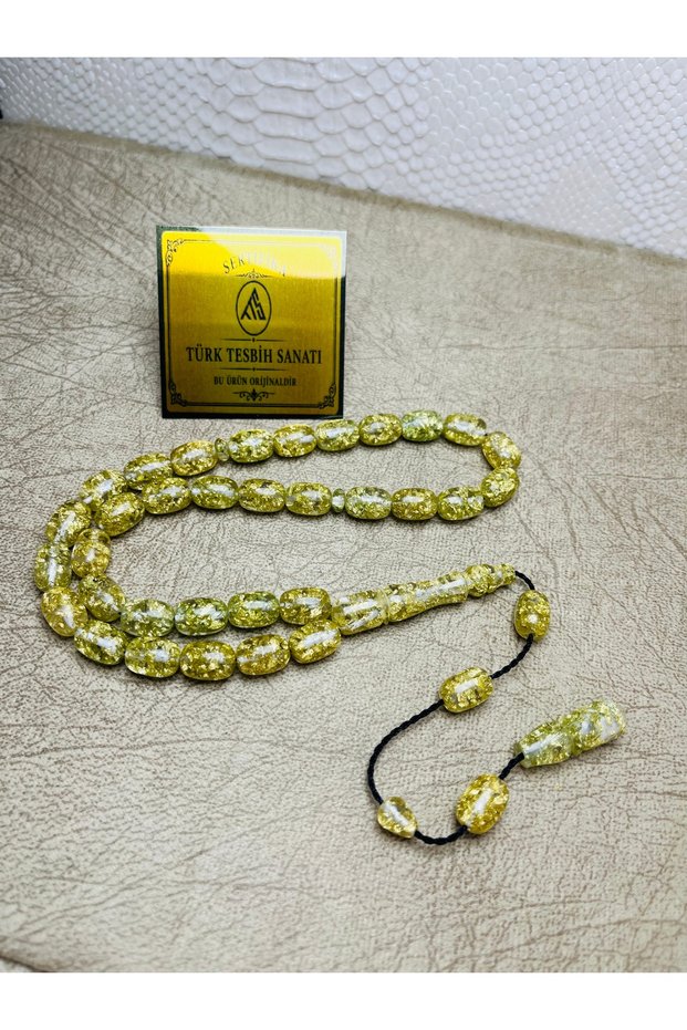Golden Rosary Gold Leafed Tesbih