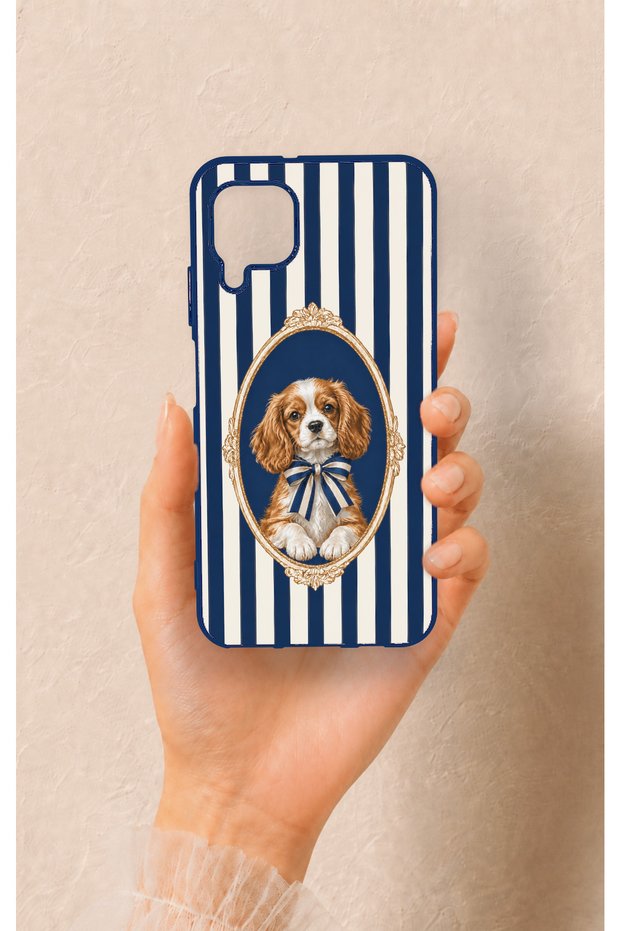 Huawei P40 Lite Compatible Cute Dog Patterned Silicone Case