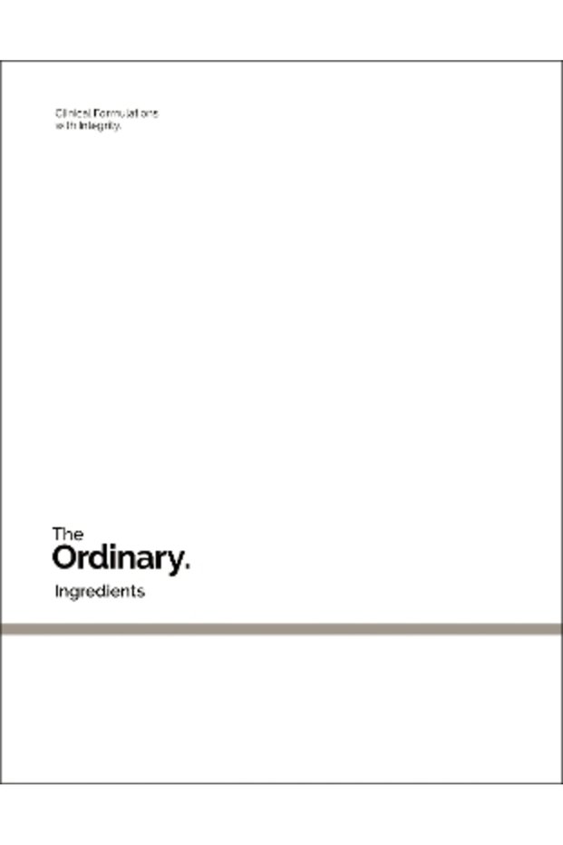 The Ordinary: Συστατικά