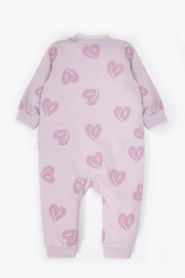Two-Strap Jumpsuit Without Booties (Candy Bear) Lila