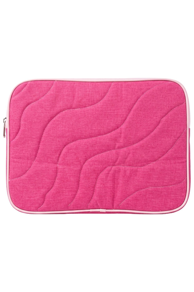 Ns 15" - 15.6" MacBook Air/Pro Compatible Shock-Proof Water-Resistant Laptop Bag - Fuchsia