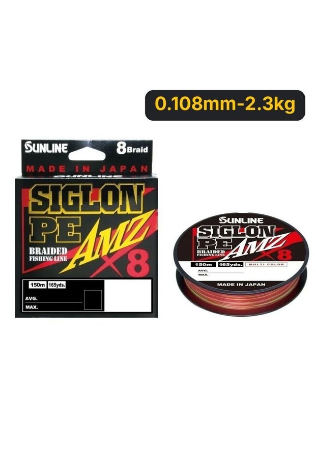 Siglon Amz 8X 150Mt Multicolor Fishing Line