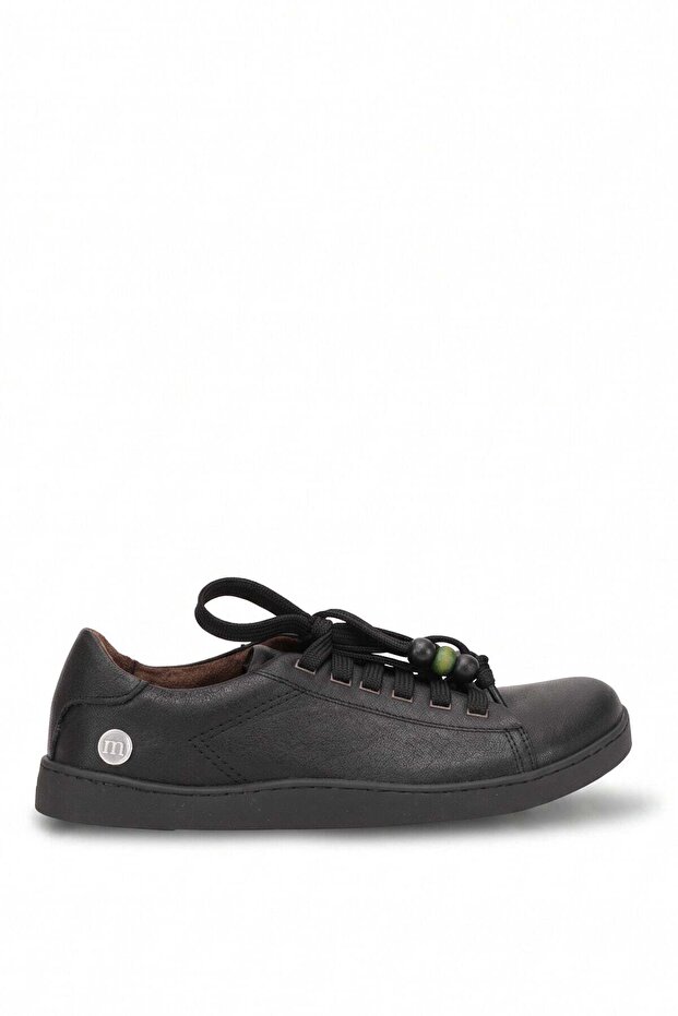 D26Ka-610 Women's Genuine Leather Casual Shoes Black