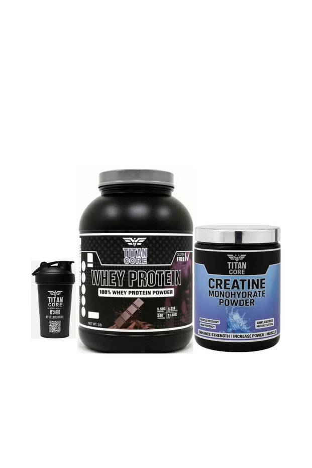 whey protein + Creatine + Shaker