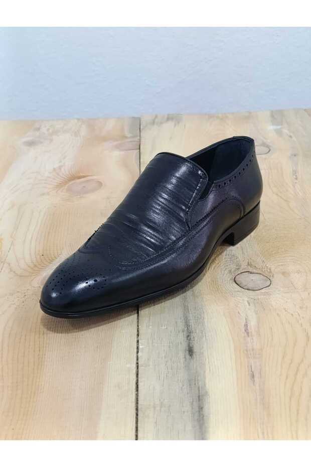 Men's Summer Shoes Genuine Leather Neolite Sole Without Laces