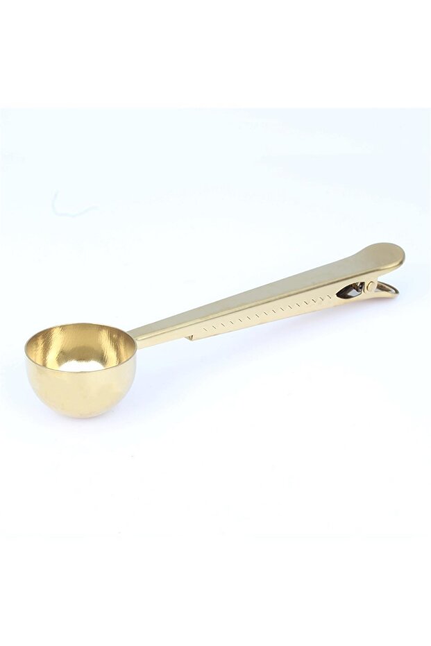 Metal Latched Measuring Spoon 17 cm | Practical Fixable Kitchen Measuring Spoon 15 ml