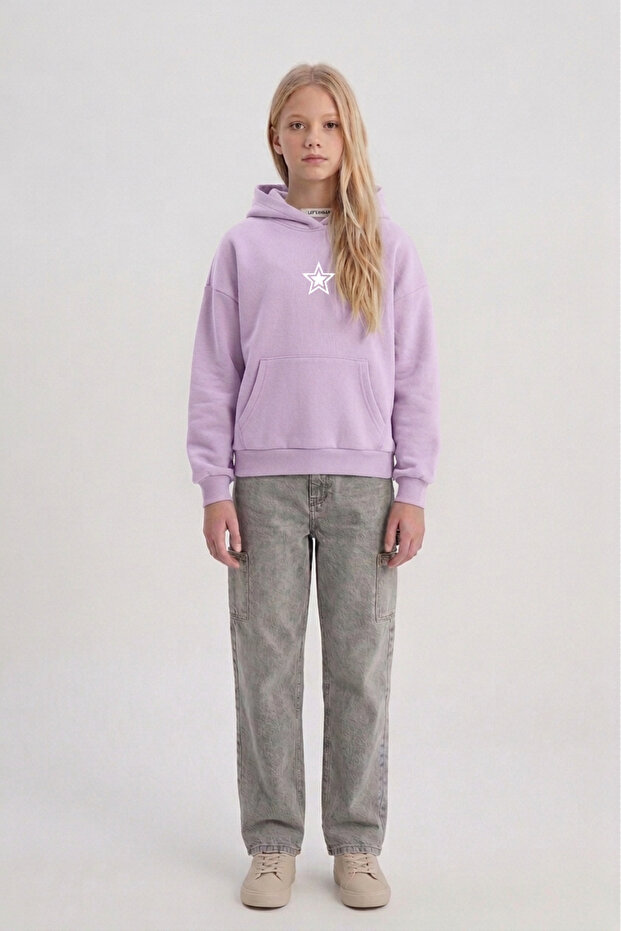 Premium sweatshirt for kids with star print