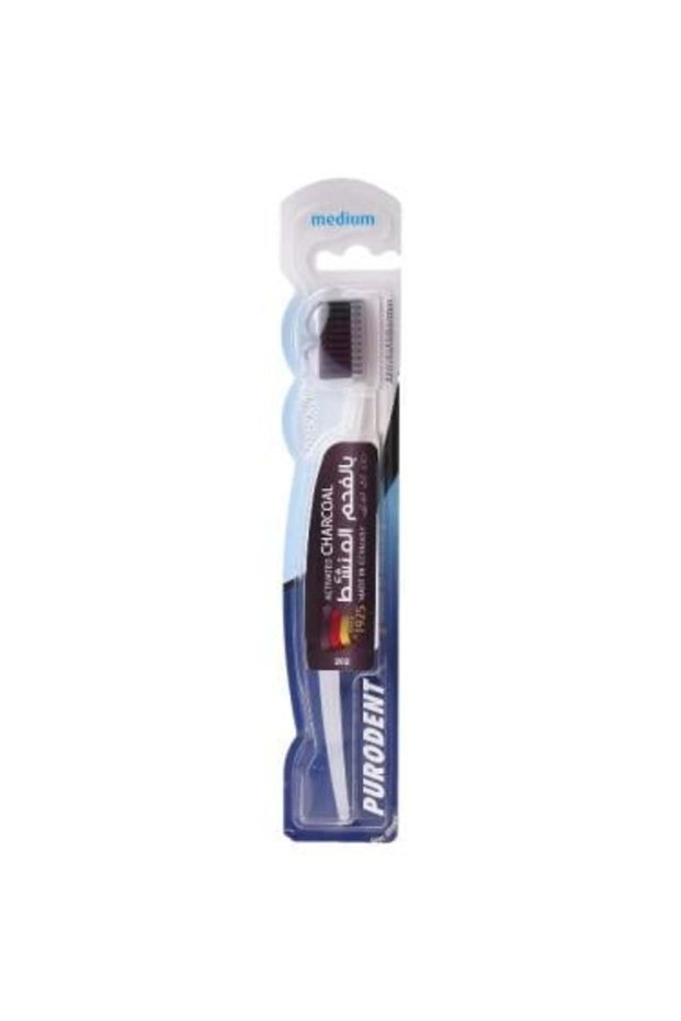 Borodent Activated Carbon Medium Whitening Toothbrush