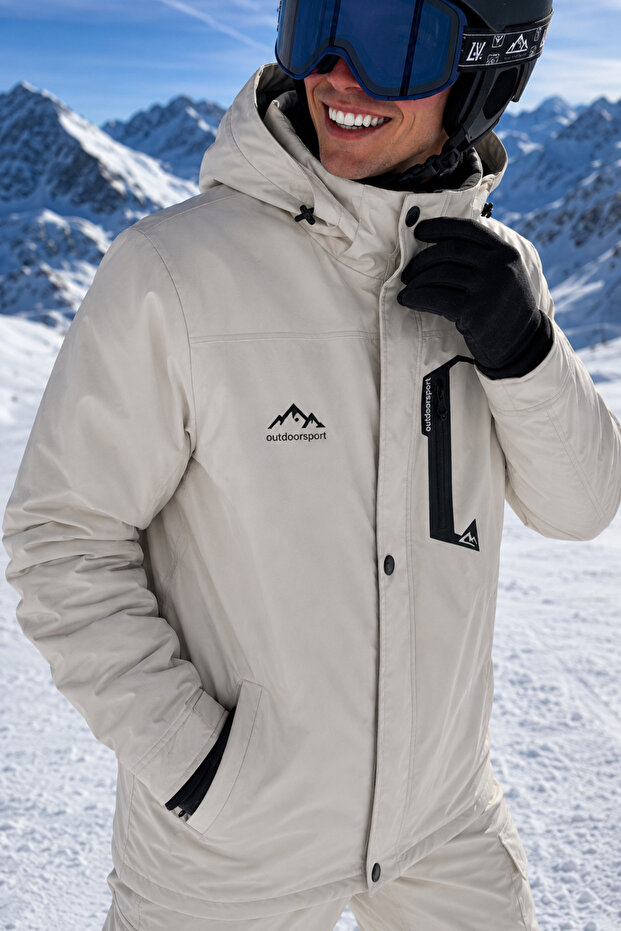 New Season Water and Wind Resistant Fur Lined Hooded Coat