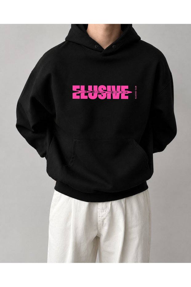 Men's Hooded Sweatshirt for Youth and Adults – 3 Thread Raster Winter Printed Hoodie