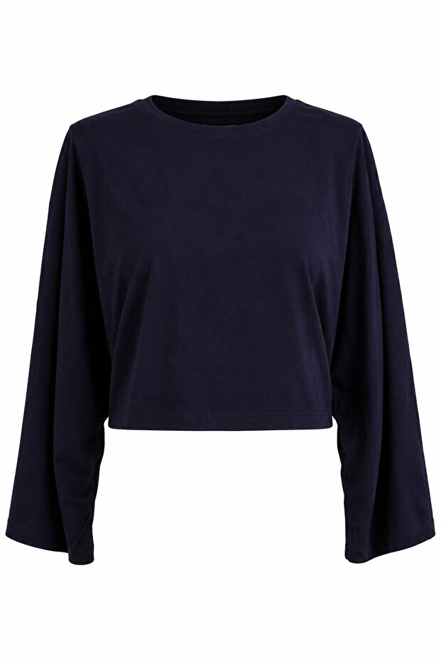S0018925 Navy Blue Women's Blouse 27Km97000022