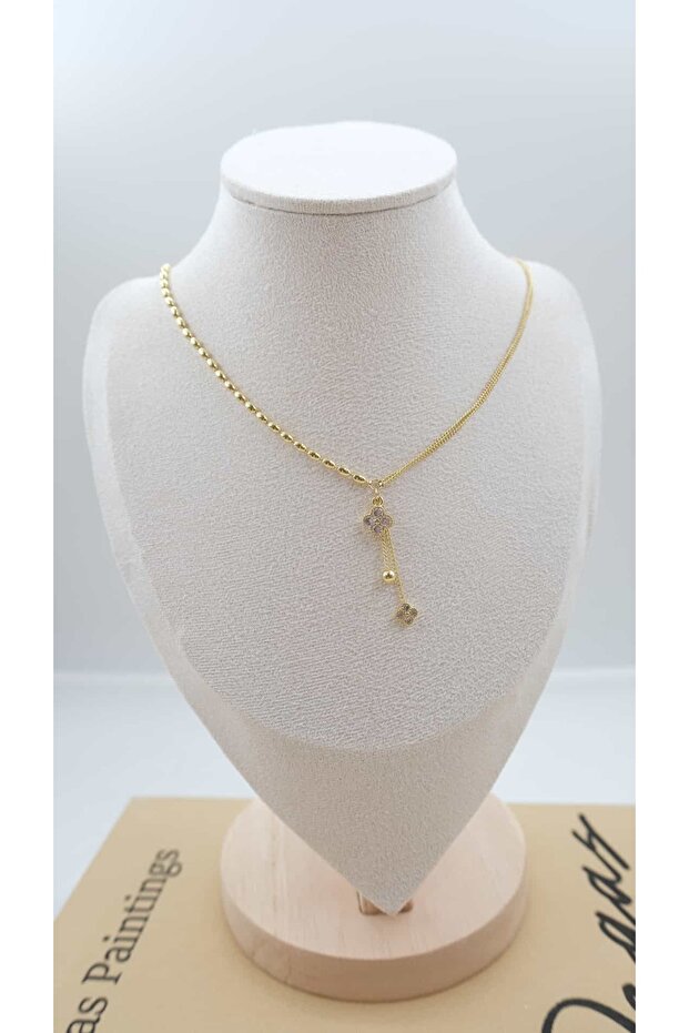 Yonca Model Design Chain Necklace
