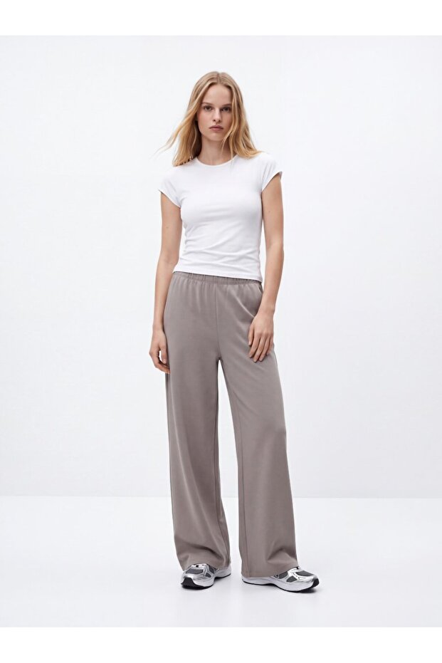 Polyamide Backless White T-Shirt