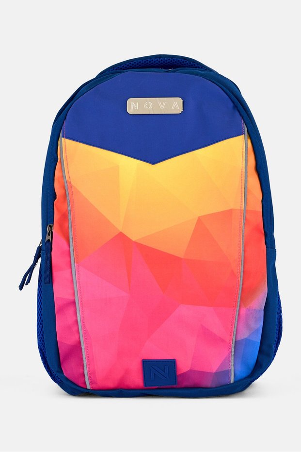 Kids Girl Brand Logo Backpack, Multicolor