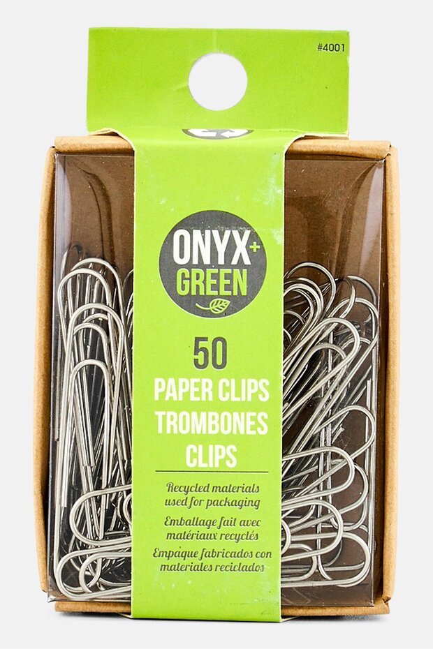 50 Pieces Paper Clips, Silver