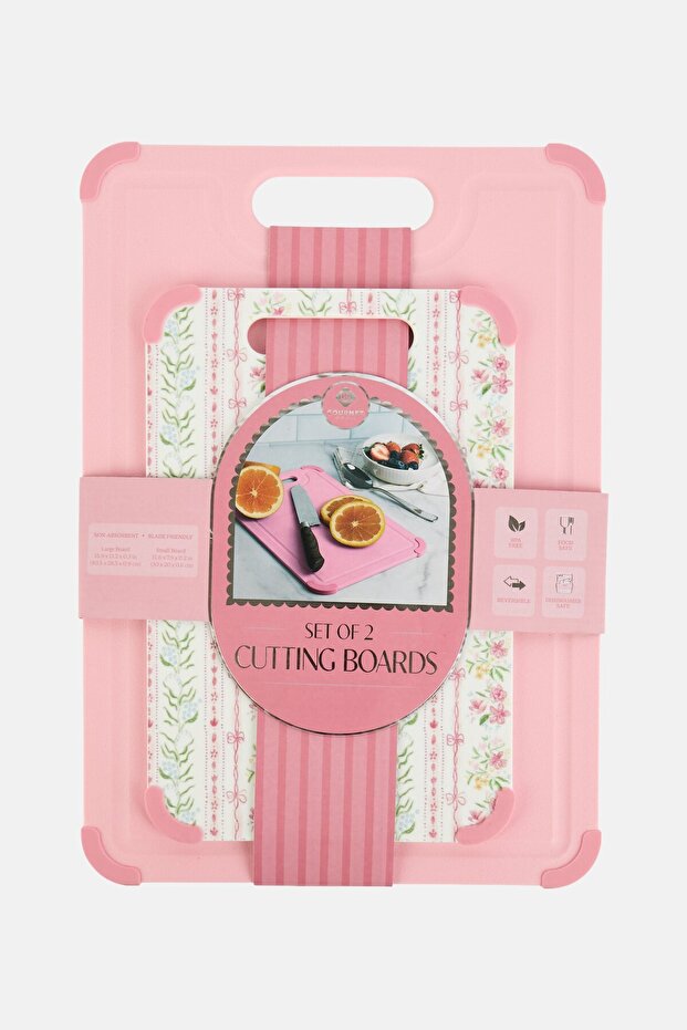 2Pcs Cutting Boards, Multicolor