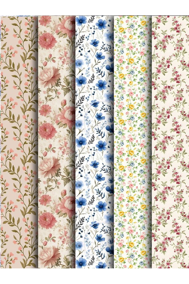 Gift Wrap Paper (35X50 cm 5 Pieces)