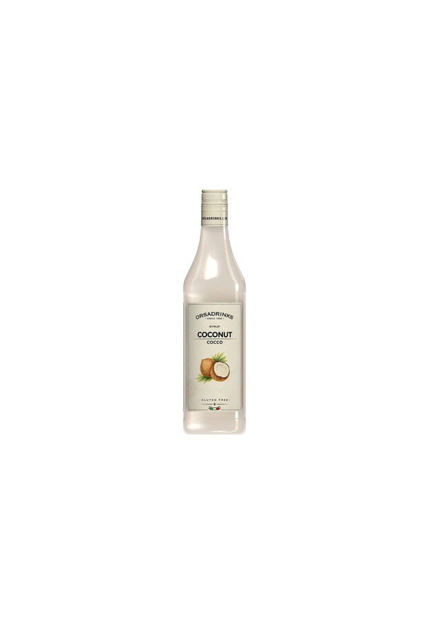 Coconut Syrup in Glass Bottle 750 ml x 2