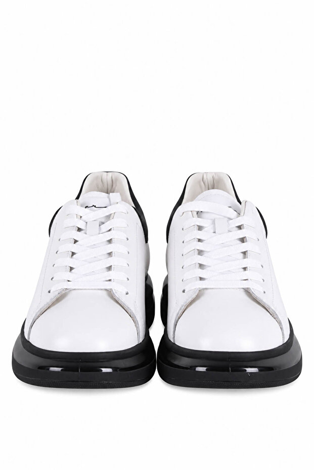 152-23454 White Black Men's Classic Shoes 27Klp6000003