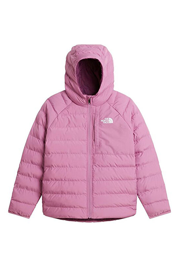 Pink Girl's Coat Nf0A88Ueg6E1-G Reversible Jacket