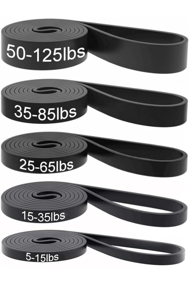 Pull Up Bands, 5pcs Pull Up Assistance Bands Set, Exercise Workout Bands for Working Out, Body