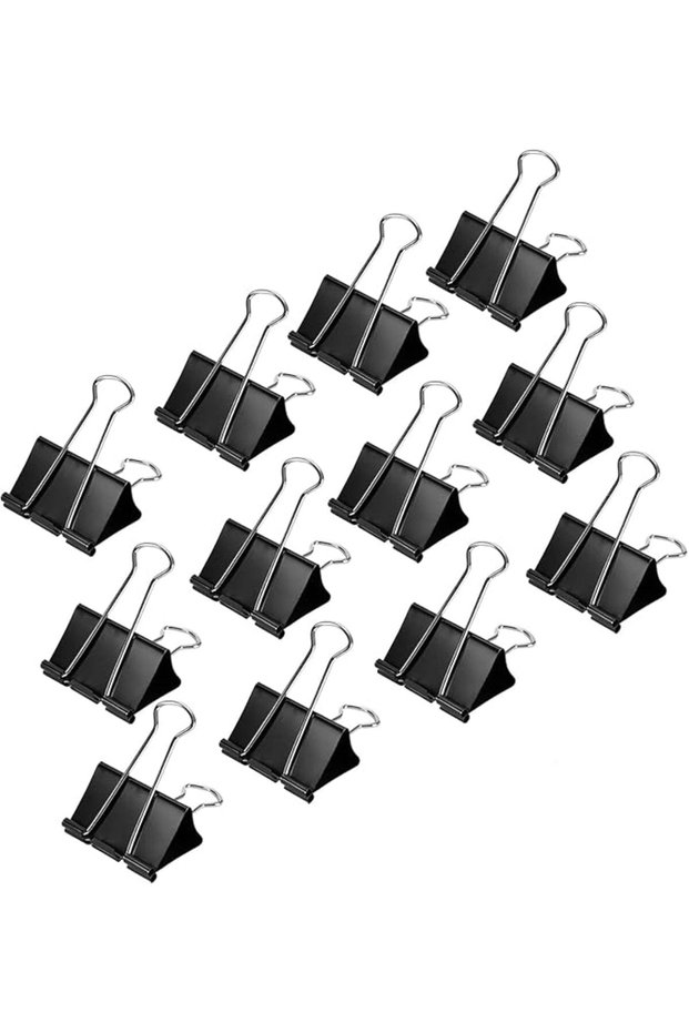 Binder Paper Clip - Small, 12 Clips per Pack, 12-Pack