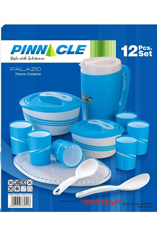 Palazio Matt Casserole 4 Pieces Set Wpz1717, Assorted Colour